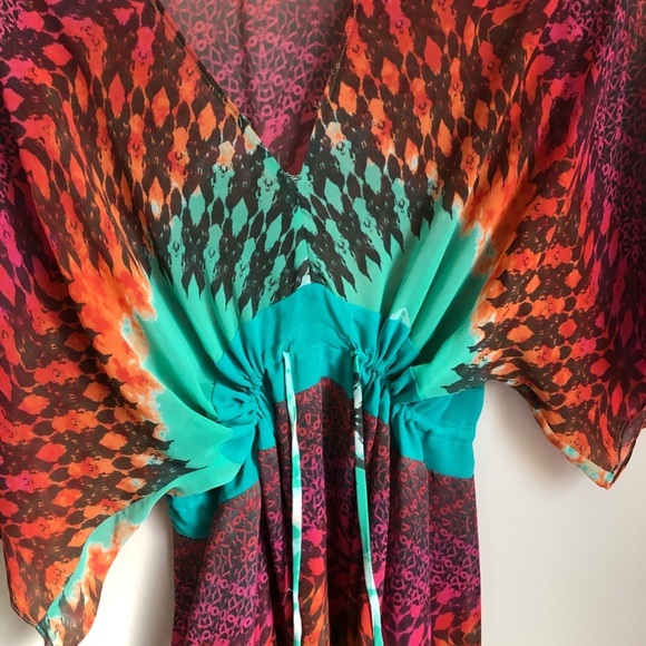 Bohemian Cover Up Dress Size XS - Large - Picture 2 of 5